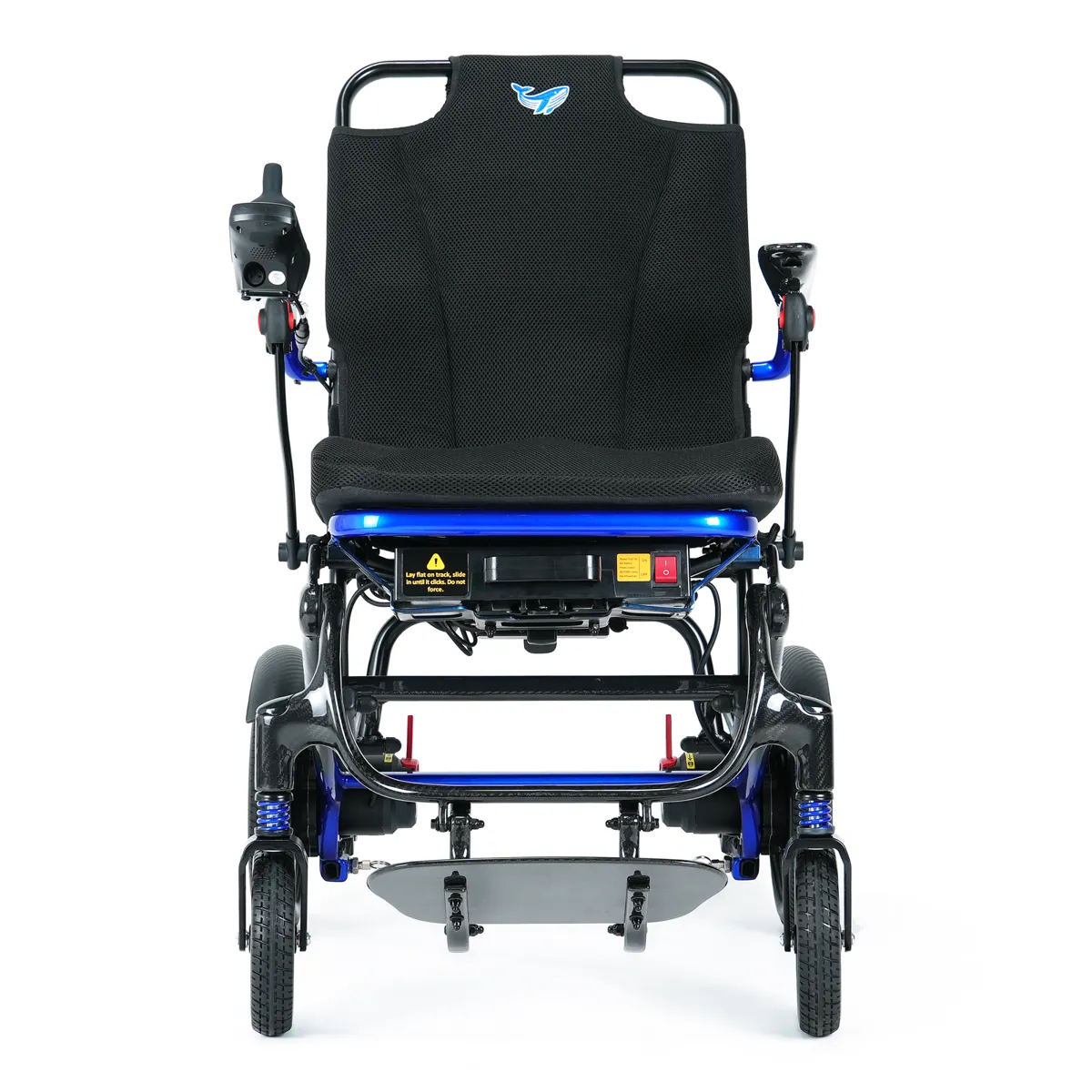 Aero F1 front view showing ergonomic seat